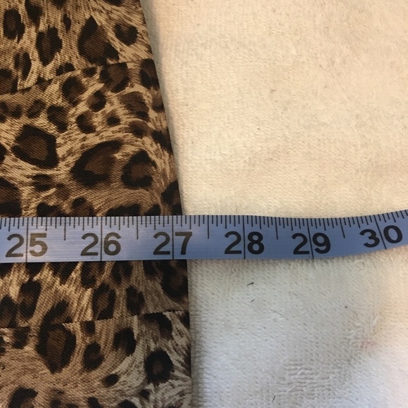 Kim Roger’s jacket blazer sz 16. Open front, lined, leopard print, transitional - Picture 7 of 7